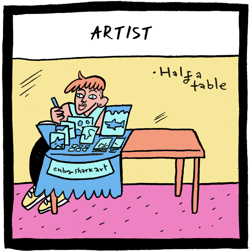 Artist (Half Table) SATURDAY ONLY *QWEER XMAS 25*